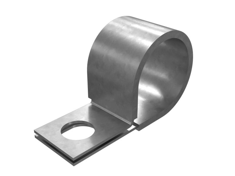 Зажим для трубки с внутренним диаметром 27 мм