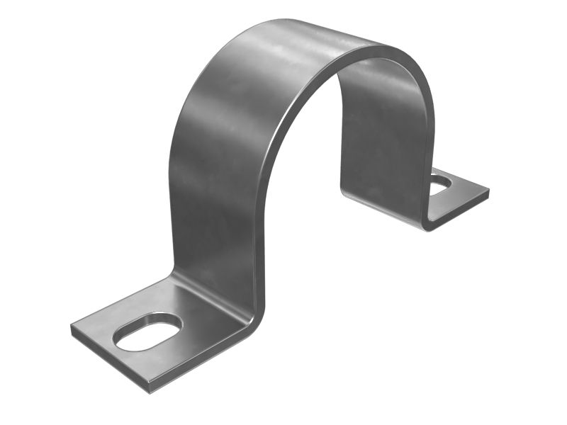 Седловидный зажим для одной трубки с внутренним диаметром 64,00 мм