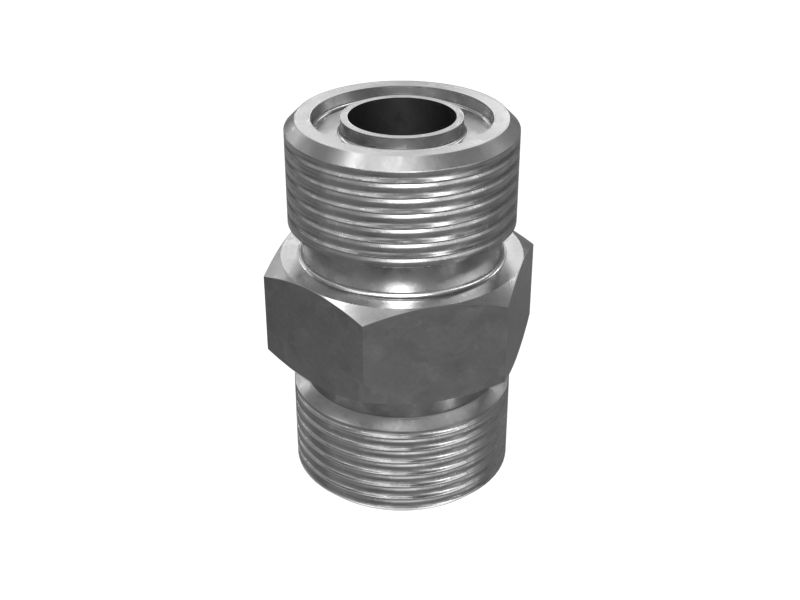 Прямой переходник, длина 35,50 мм