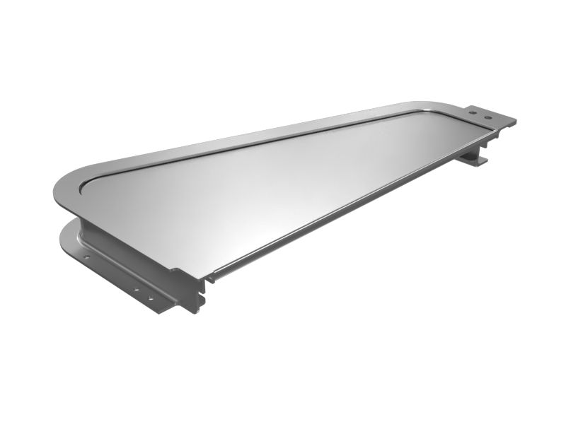 Окно двери кабины оператора длиной 585,3 мм