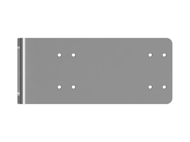 Монтажный кронштейн для колесной колодки толщиной 6 мм