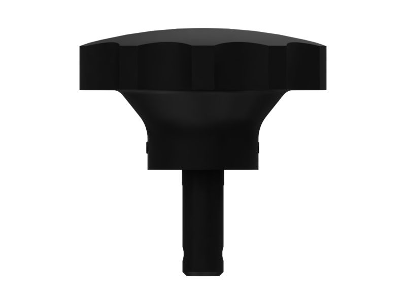 Зажимная рукоятка в форме 10-лучевой звездочки