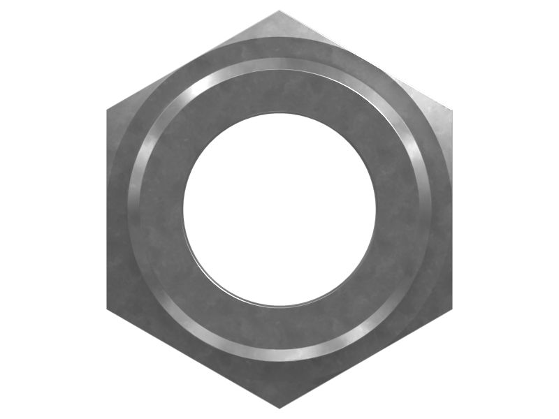 Прямой переходник с уплотнительным кольцом и шестигранной головкой 1-5/16-12