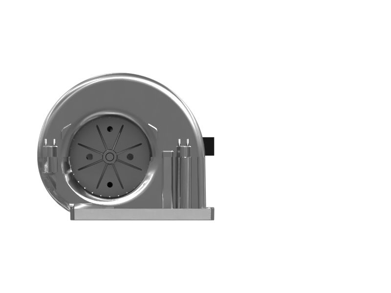 Нагнетательный вентилятор на 24 В с вентилируемым кожухом