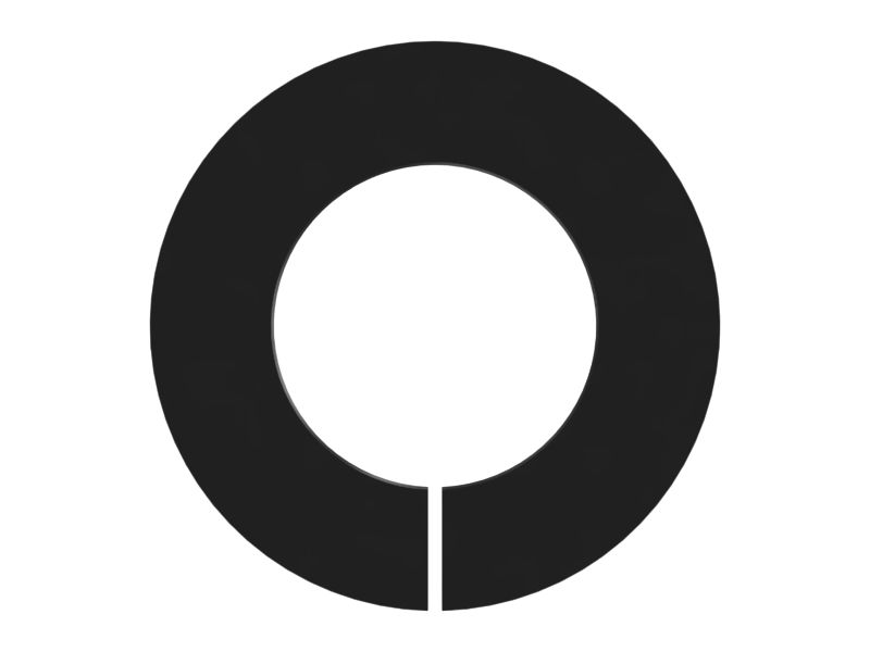 Резиновая втулка с внутренним диаметром 23,00 мм