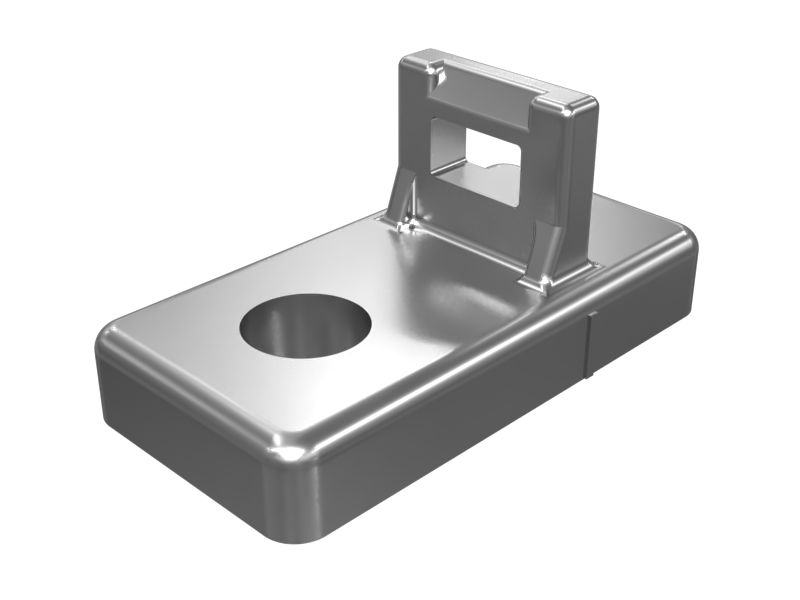 Зажим для одной трубы длиной 50,00 мм