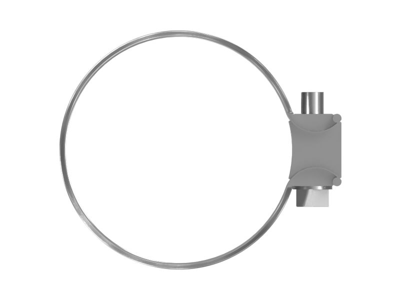 Ступенчатый зажим с минимальным внутренним диаметром 101,60 мм