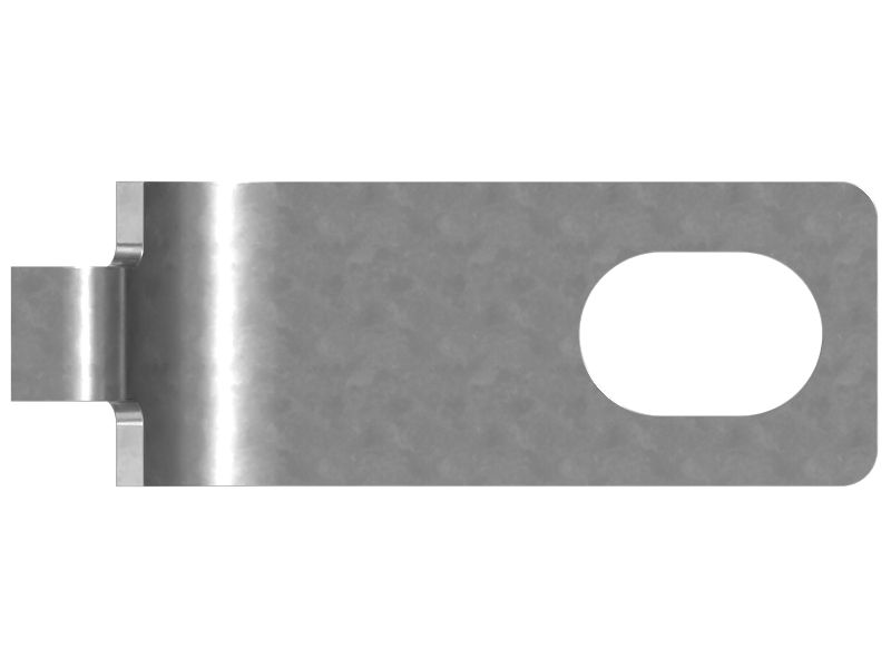 Нижний зажим для одной трубки, внутренний диаметр 25,40 мм