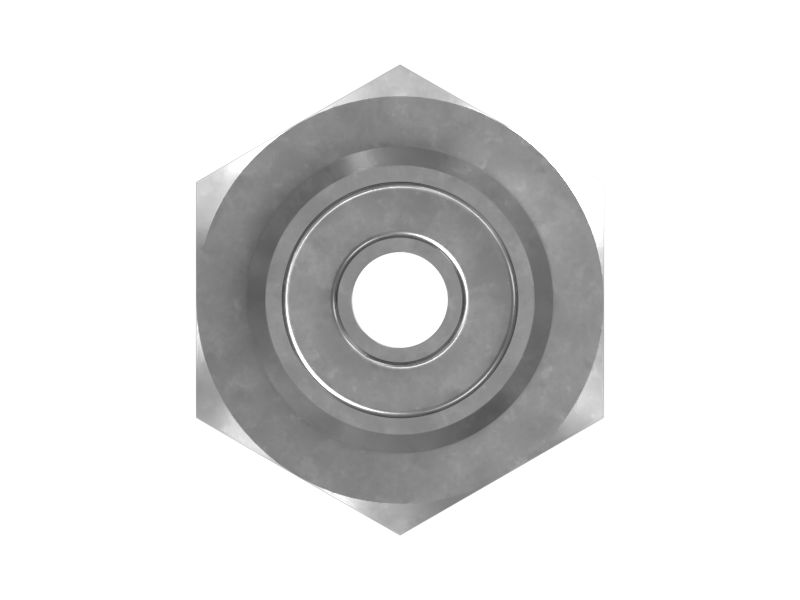 Прямой переходник длиной 30,00 мм