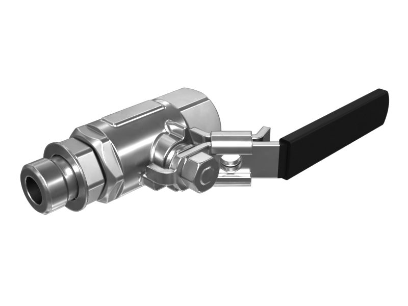 8T-6639: Шаровой кран с резьбой 3/4 дюйма