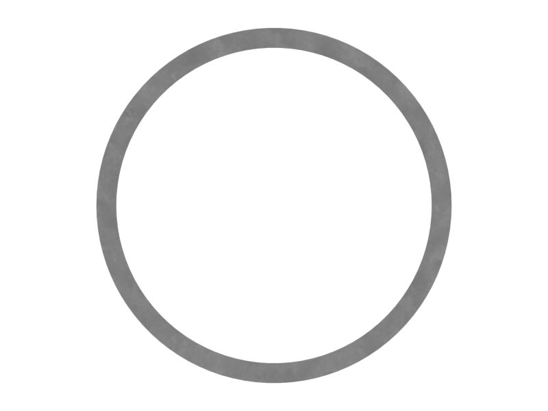 Стальная регулировочная прокладка толщиной 0,5 мм