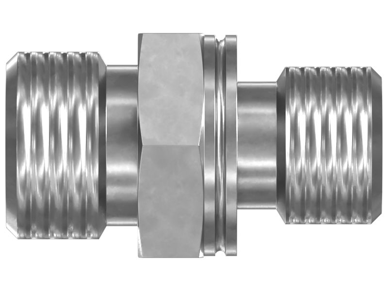 Переходник с прямым уплотнительным кольцом с шестигранной головкой 9/16-18 X M12X1,5