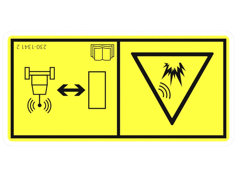 Предупреждающая пленка со ссылкой на продукт