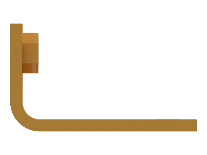 Кронштейн прокладки 90 градусов толщиной 6 мм