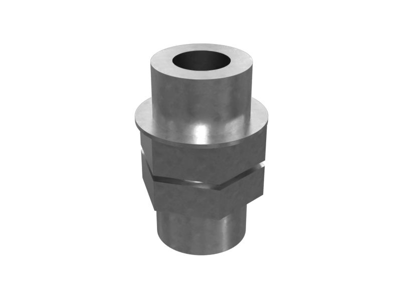 Переходник для уплотнительного кольца с прямой резьбой 1-1/16-12