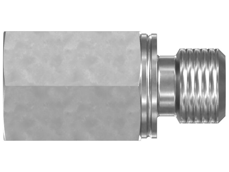 Прямой переходник с кольцевым уплотнением и шестигранной головкой M12X1,5 X 7/16-20