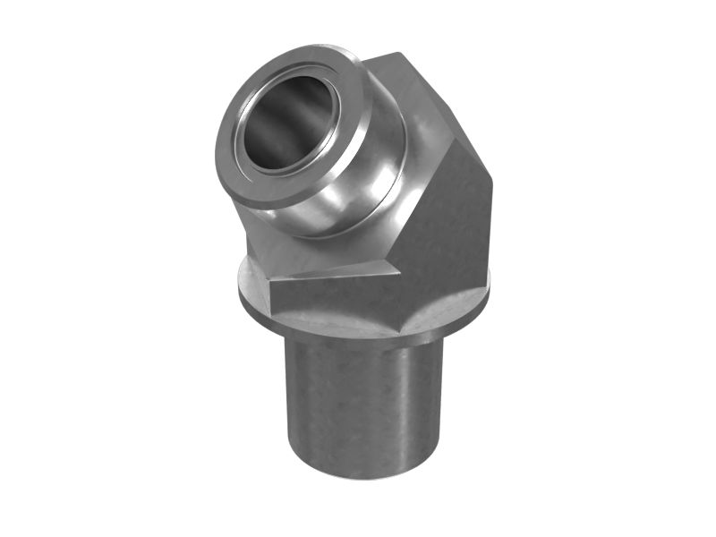 Переходной коленчатый патрубок