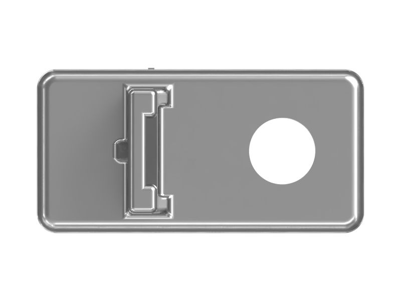 Зажим для одной трубы длиной 50,00 мм