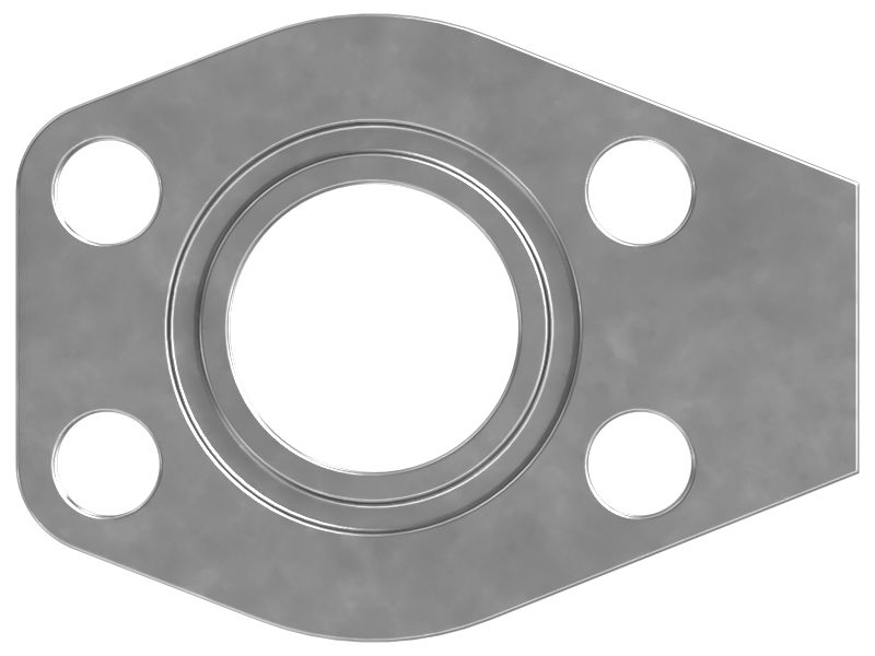 Фланцевый переходник с внутренним диаметром 38,1 мм