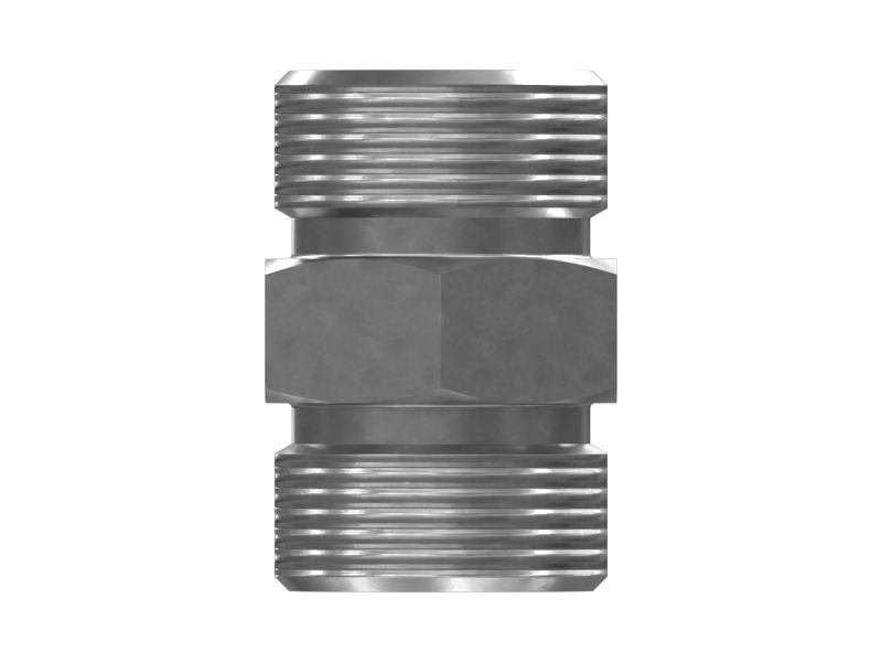 Адаптер прямого типа с шестигранной головкой и уплотнительным кольцом 1-3/16-12