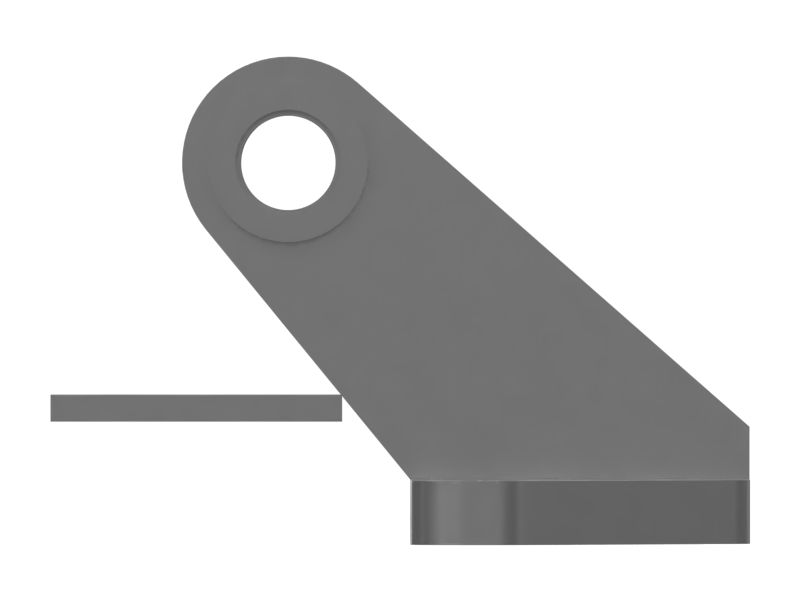 Опора камнезащитного и антивандального ограждения