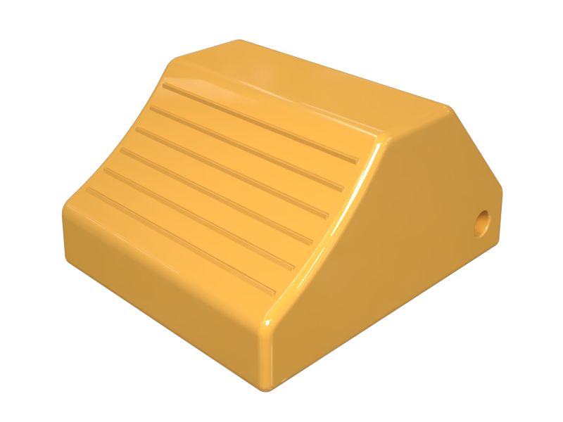 Противооткатный упор на бампере