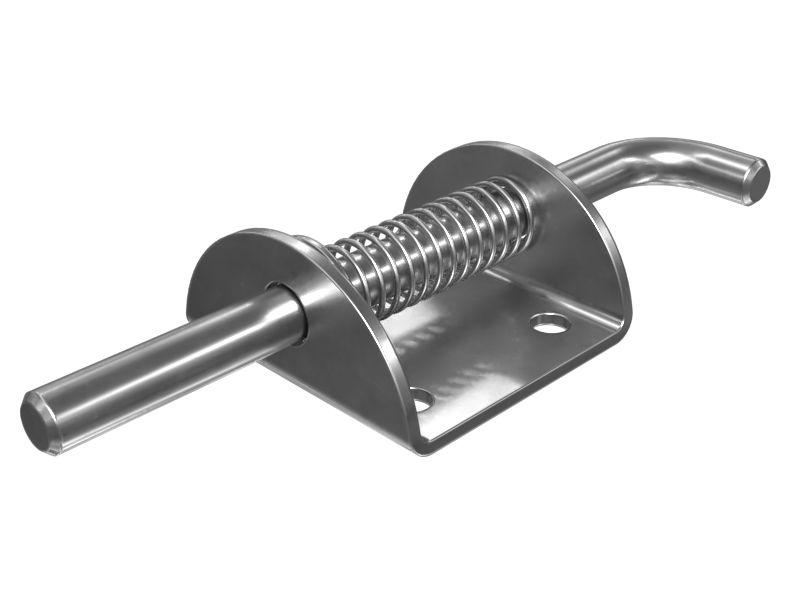 Пружинная защелка поручня