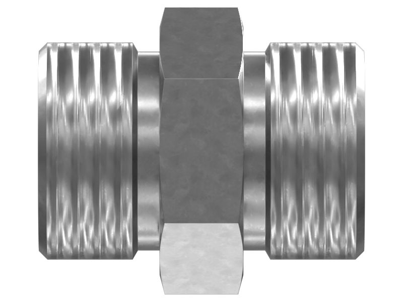 Прямой переходник с уплотнительным кольцом и шестигранной головкой 1-5/16-12