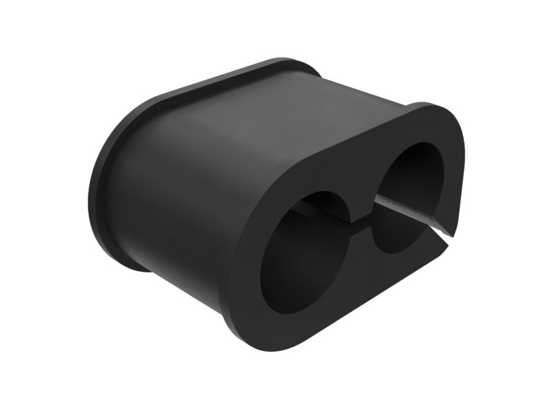 Резиновая изолирующая шайба с одним квадратным углом 48,00 мм