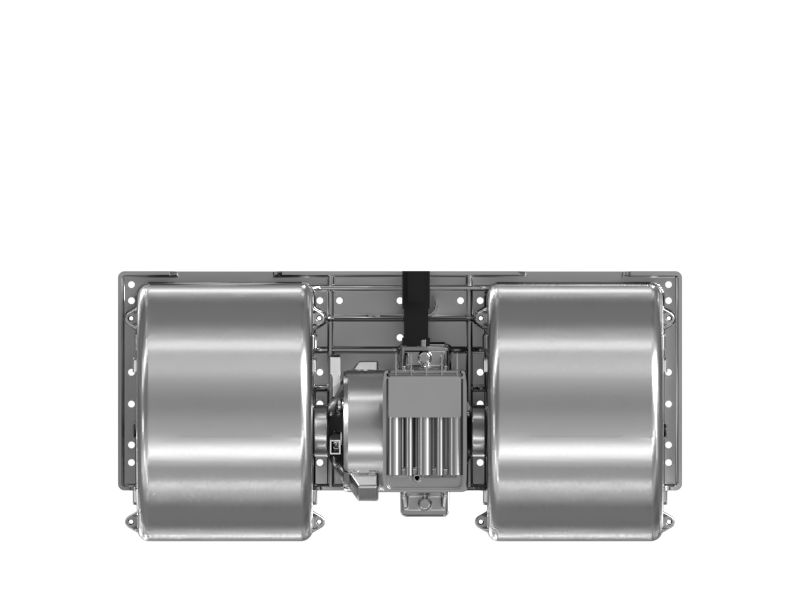 Нагнетательный вентилятор на 24 В с вентилируемым кожухом