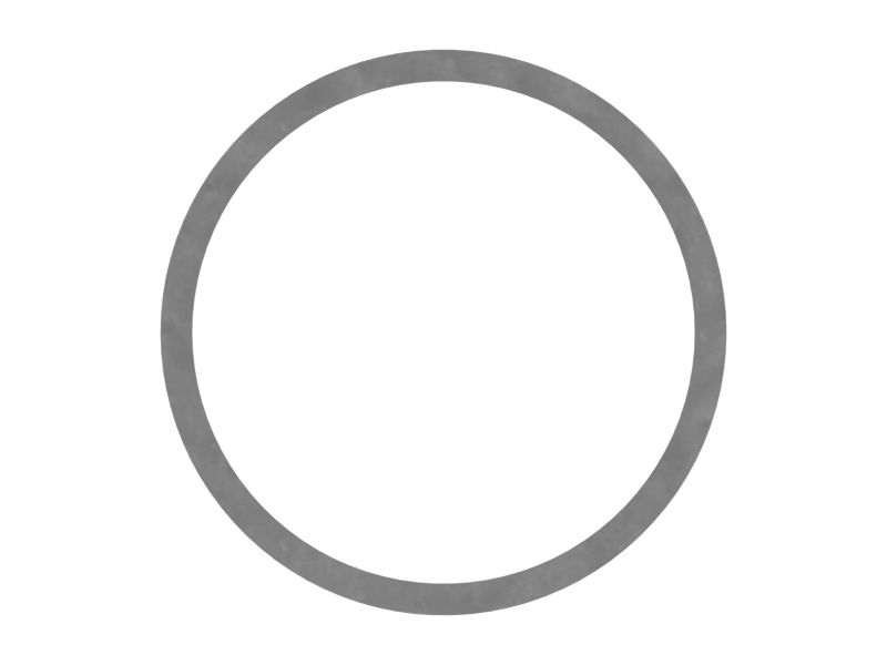 Стальная регулировочная прокладка толщиной 0,6 мм