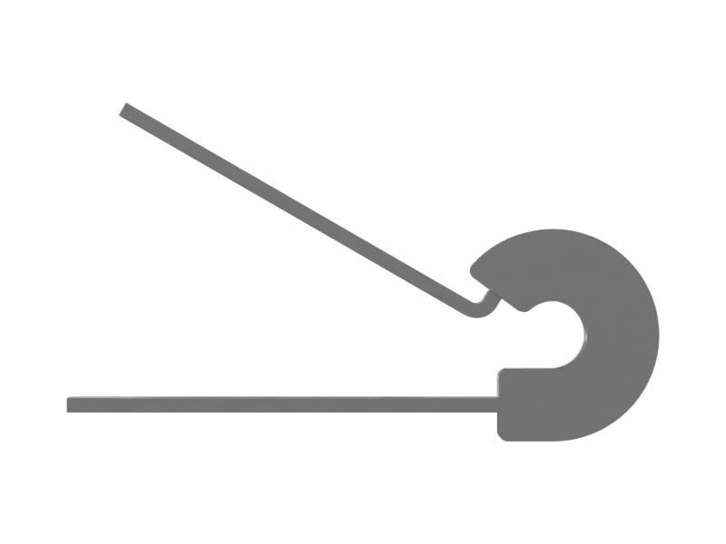 Петлевой зажим для термопары