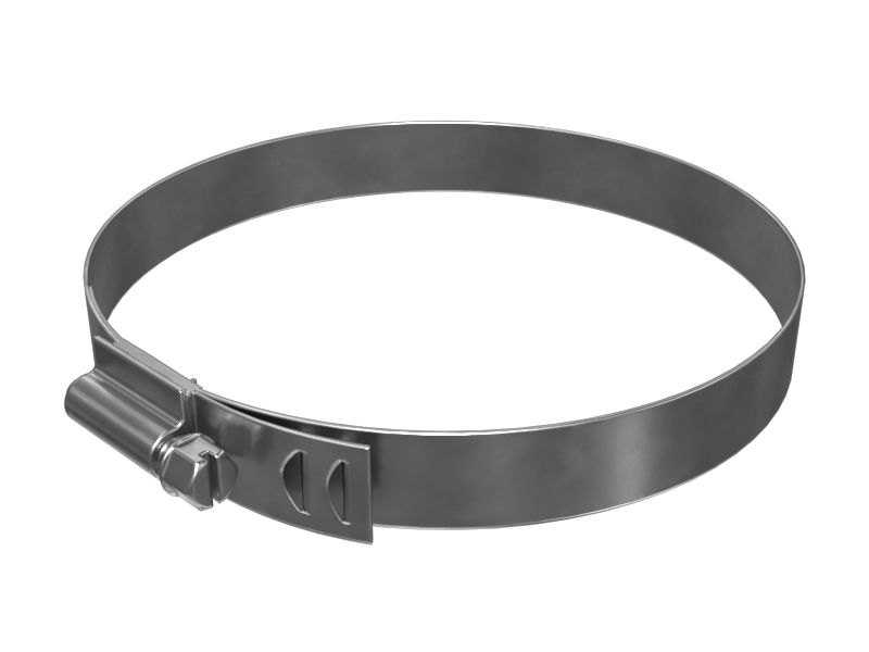 Стандартный шланговый хомут с минимальным диаметром 107,95 мм