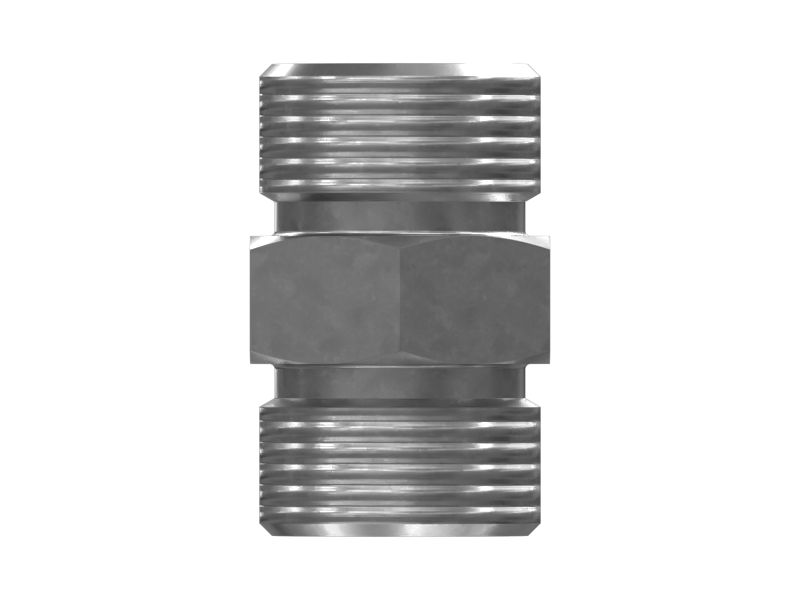 Адаптер с шестигранной головкой и прямым уплотнительным кольцом 1-14