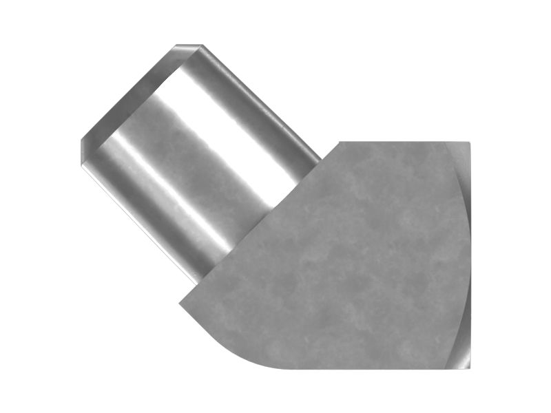 Переходной коленчатый патрубок