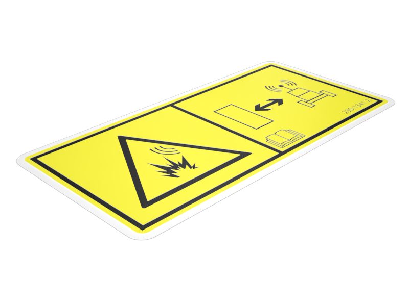 Предупреждающая пленка со ссылкой на продукт