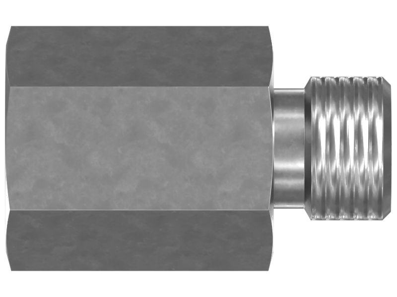 M14 X 9/16-18-2B Прямой разъем с шестигранной головкой