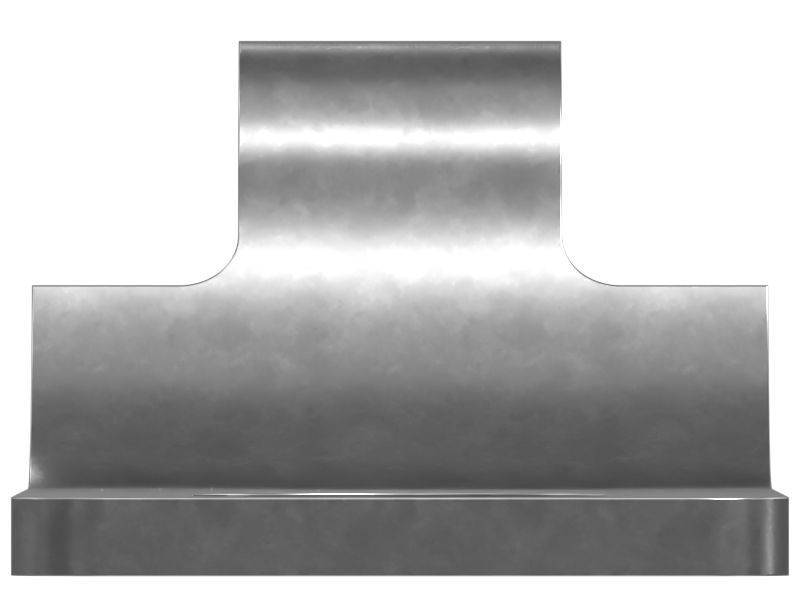 Нижний зажим для одной трубки, внутренний диаметр 25,40 мм