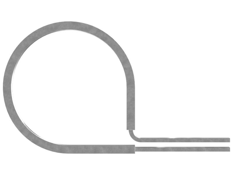 Зажим для одной трубки с внутренним диаметром 34,93 мм