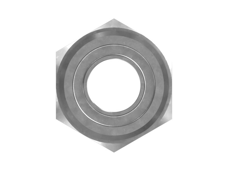 Адаптер с шестигранной головкой и прямым уплотнительным кольцом 1-14