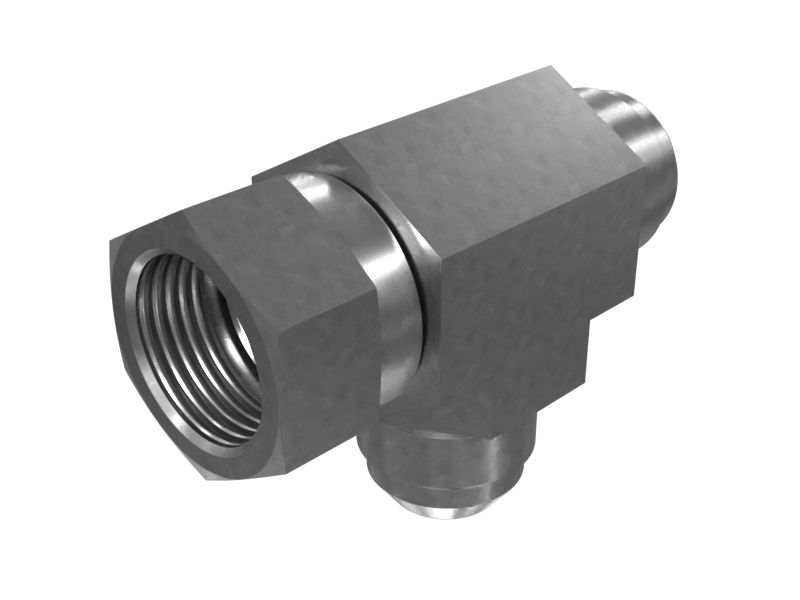 7D-0978: Переходник-тройник с развальцовкой 37 градусов