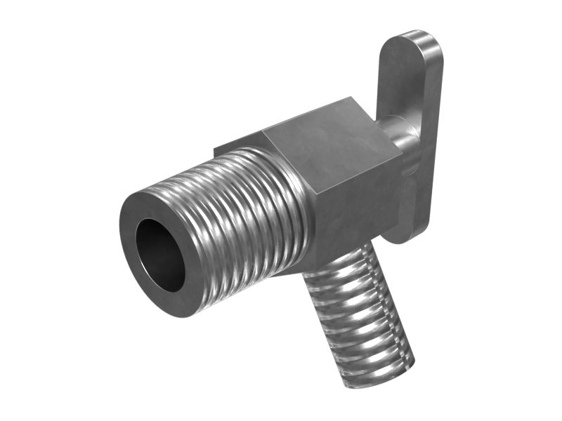 8T-0376: Сливной клапан 1/4-18