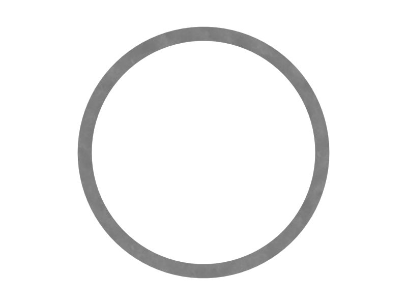 Стальная регулировочная прокладка толщиной 1 мм