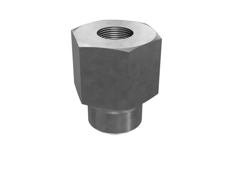 Прямой переходник с резьбой 9/16 " X 3/8