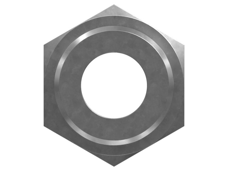 Прямой переходник с уплотнительным кольцом и шестигранной головкой 1-3/16-12 X M27X2