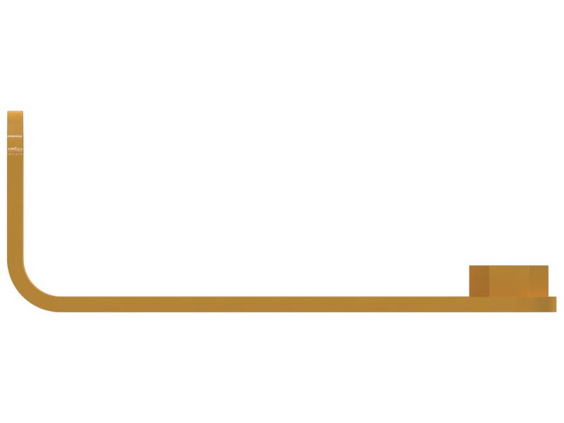 Кронштейн прокладки 90 градусов толщиной 4 мм