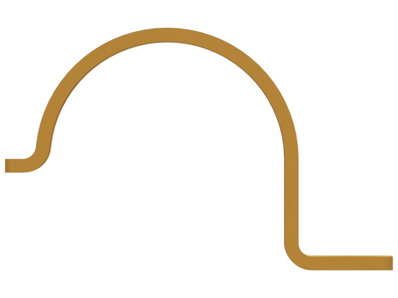 Внутренний диаметр 70,00 мм двухкомпонентный стальной скоба