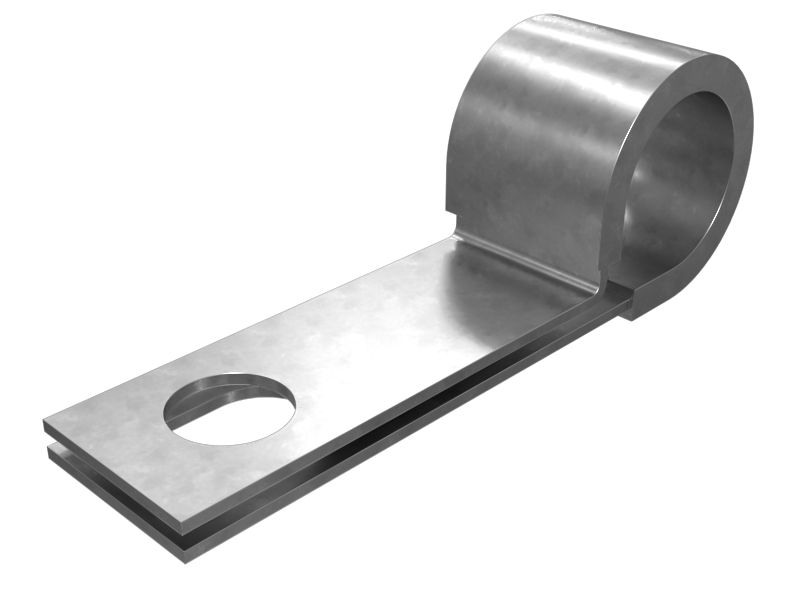 Петлевой хомут с внутренним диаметром 19,05 мм для одной трубки