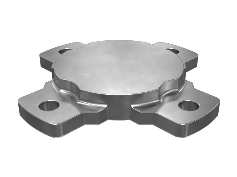 Опорная пластина вала толщиной 15,49 мм