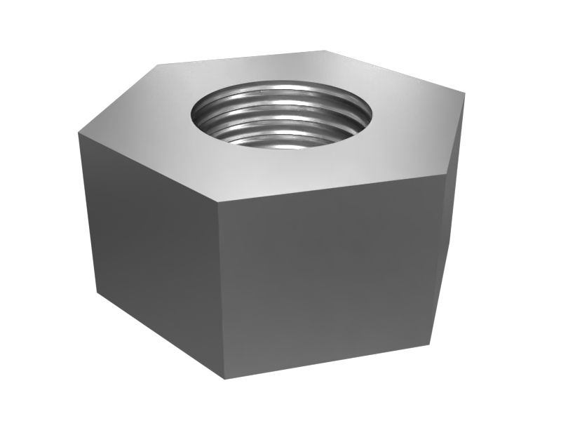 Шестигранная гайка с резьбой M10x1,5